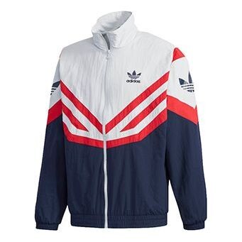 

Куртка adidas originals Sportive Trktop Windproof Colorblock Navy Blue, синий