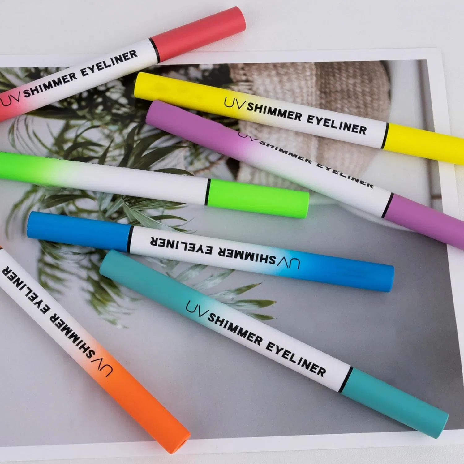Подводка для глаз 6 цветов Glitter Waterproof Eyeliner — фото 3