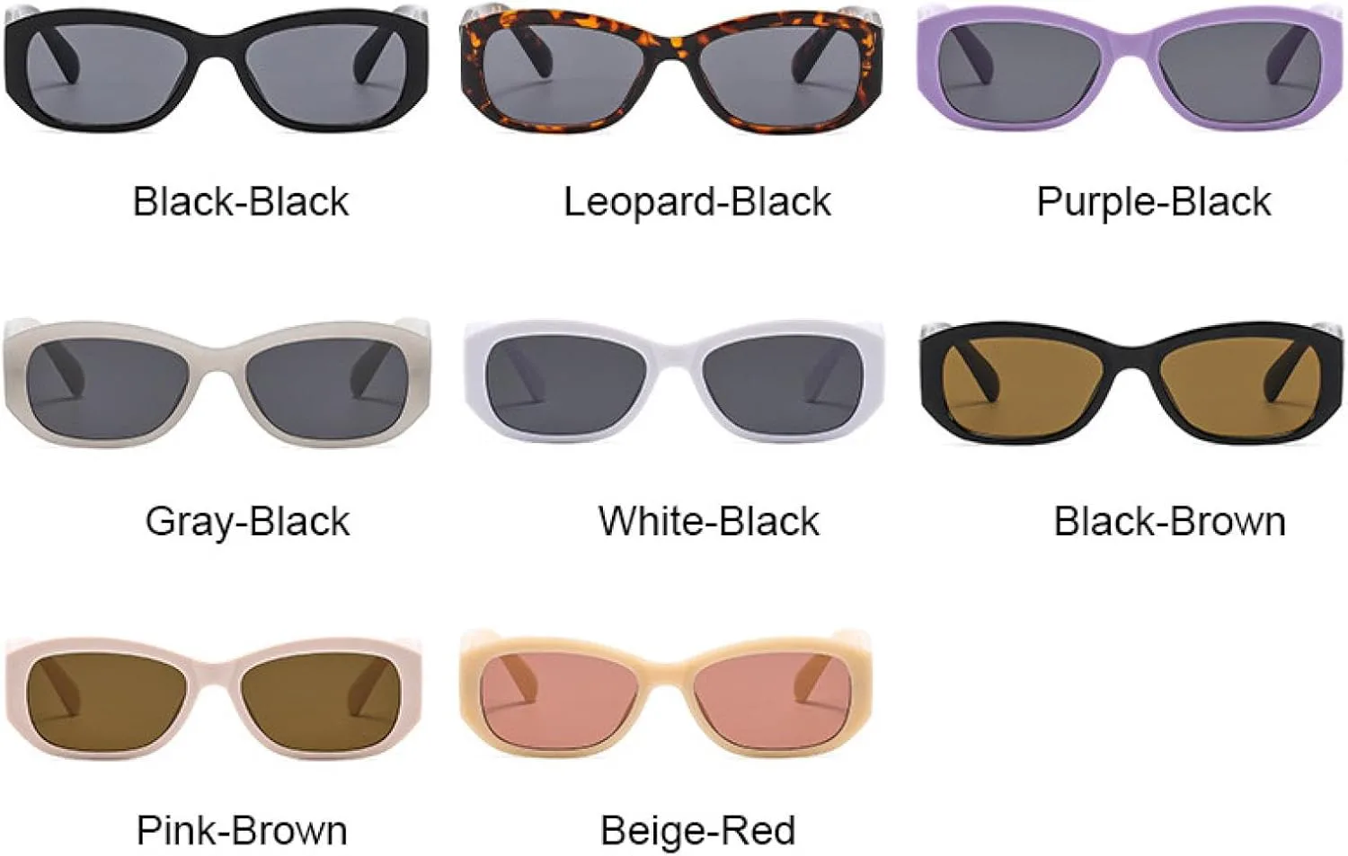 

Солнцезащитные очки с защитой от УФ-излучения UV400 | Панк-стиль | Для женщин и мужчин | Для занятий спортом на открытом воздухе и вождения DSVIGF, Black-brown.