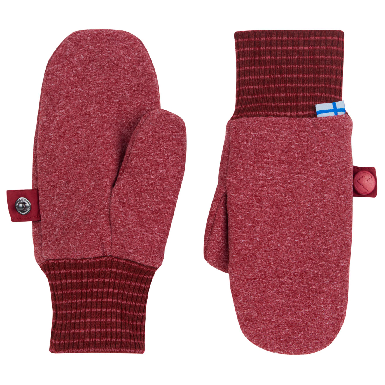 

Перчатки Finkid Pupujussi Knit, цвет Cranberry