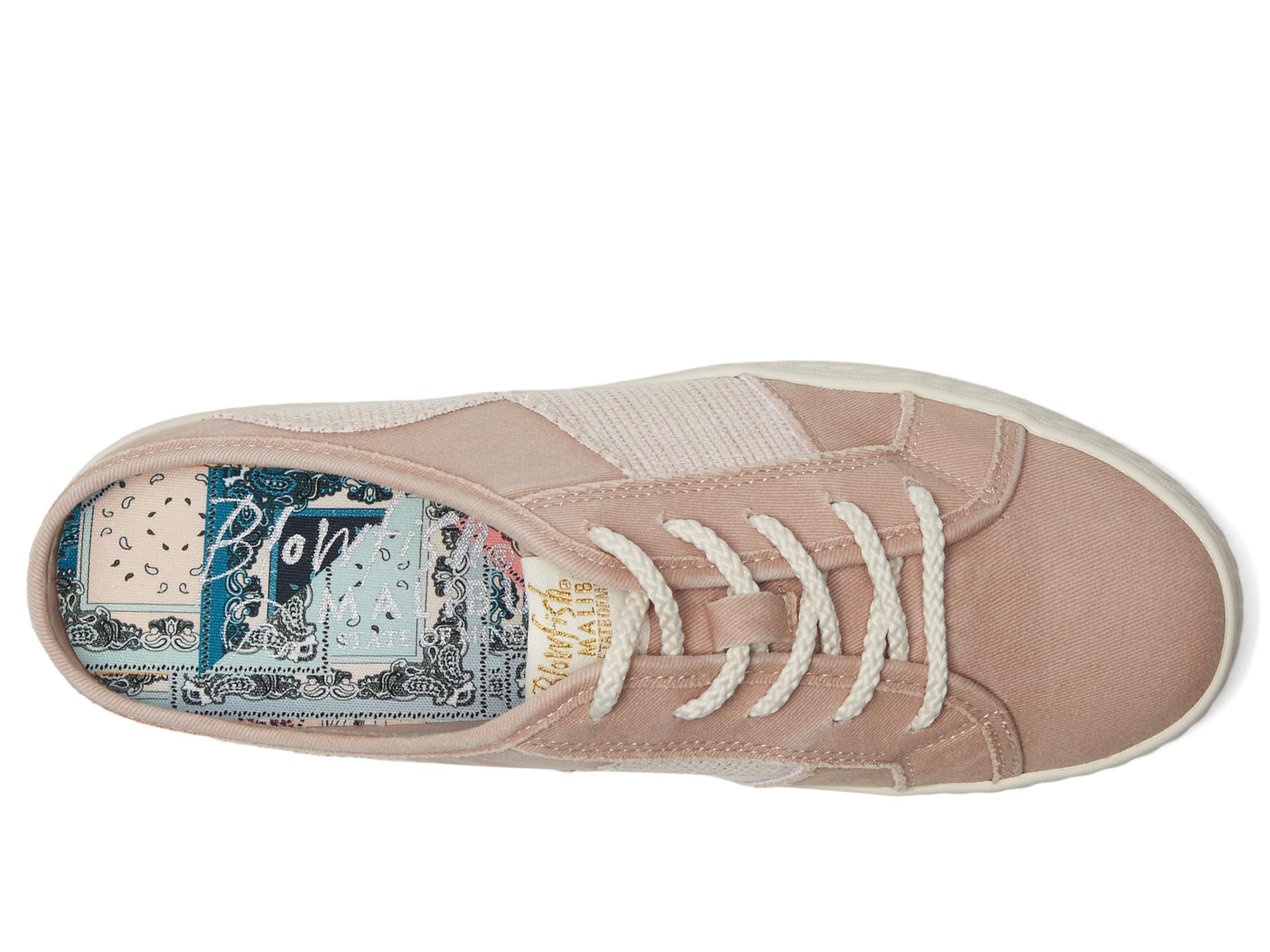 Кроссовки Blowfish Malibu Super Slide Mule Shoes, цвет Ballerina Pink Twill Fabric — фото 2