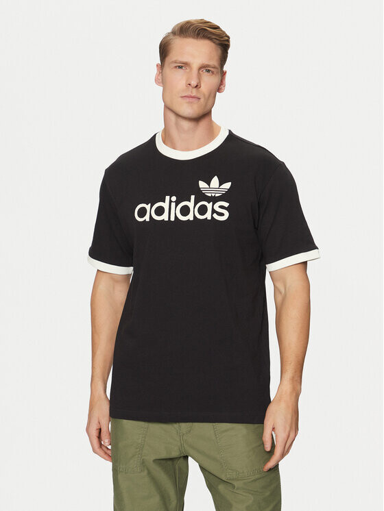 

Футболка стандартного кроя Adidas, черный