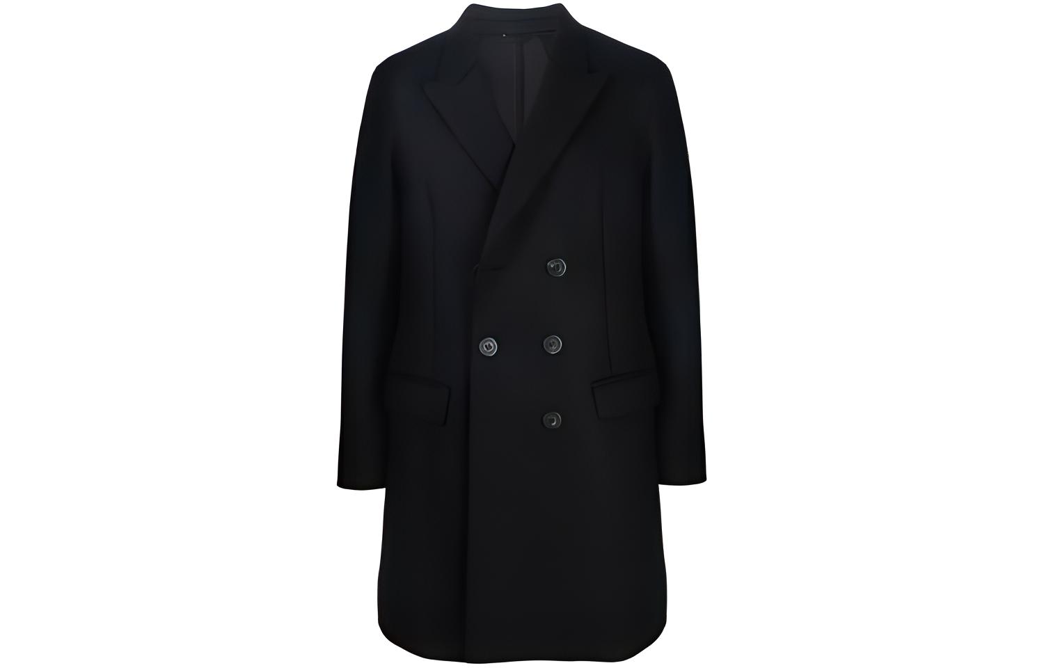 

Neil Barrett Черное мужское пальто, Black