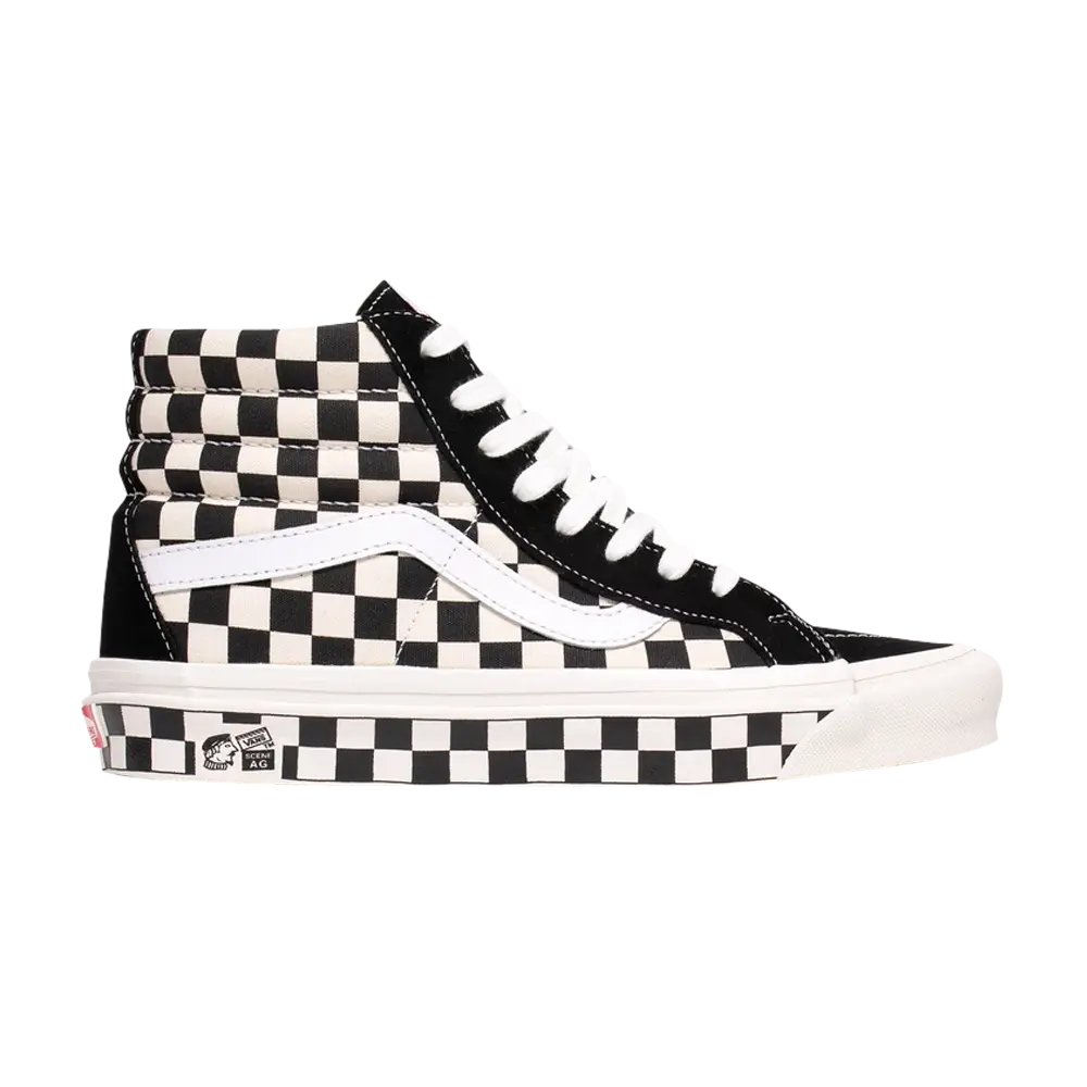 

Кроссовки Sk8-Hi 38 DX Vans, черный