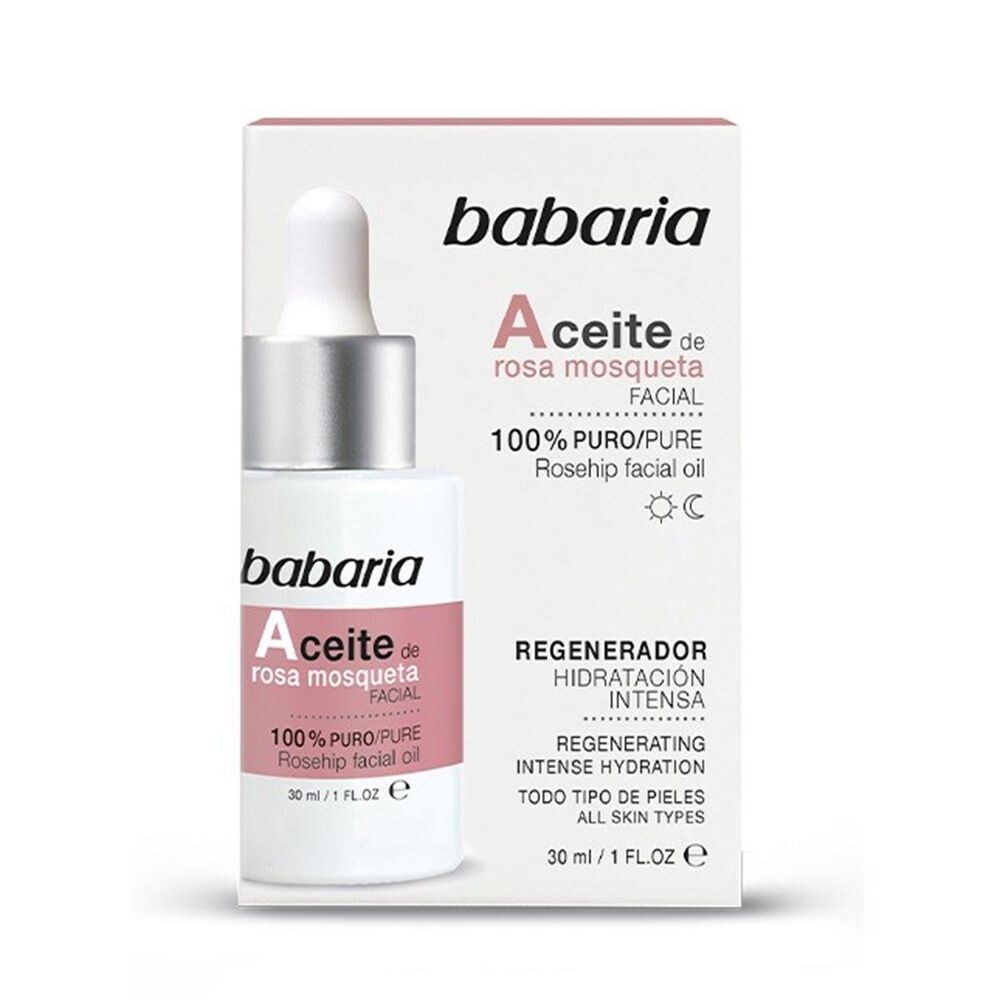 

Увлажняющее масло для ухода за лицом Aceite facial rosa mosqueta Babaria, 30 мл