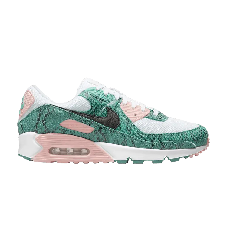 

Кроссовки Nike Air Max 90 Washed Teal Snakeskin, бирюзовый, Зеленый, Кроссовки Nike Air Max 90 Washed Teal Snakeskin, бирюзовый