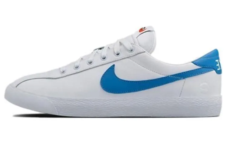 Nike Fragment Design Zoom Lauderdale противоскользящие кроссовки для скейтбординга с амортизацией, мужские, бело-синие