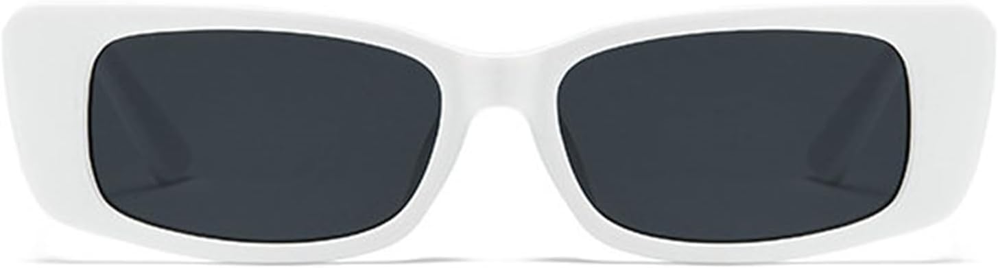 

Солнцезащитные очки Willochra Fashion Small Polygon Rectangle для женщин, в стиле ретро 90-х, узкие градиентные, с защитой от УФ-излучения UV400, для мужчин, сине-черные, C5