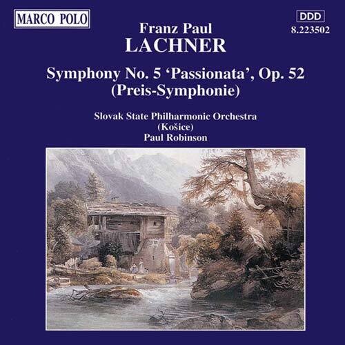 

CD диск Lachner / Robinson / Sspo: Sym 5