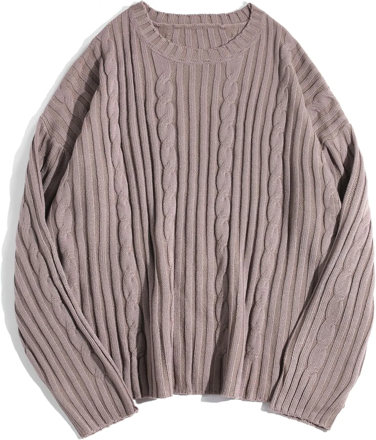 

ZAFUL мужской свитер Casual Crewneck с длинным рукавом и цветными блоками