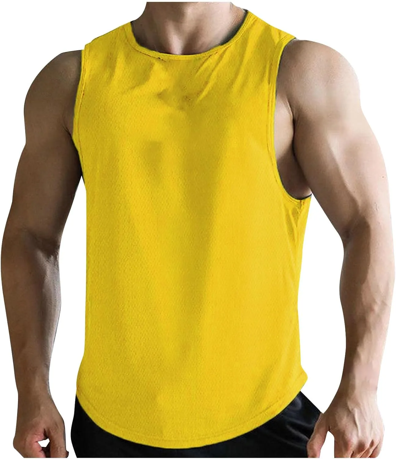 

Мужская атлетическая майка без рукавов для тренировок