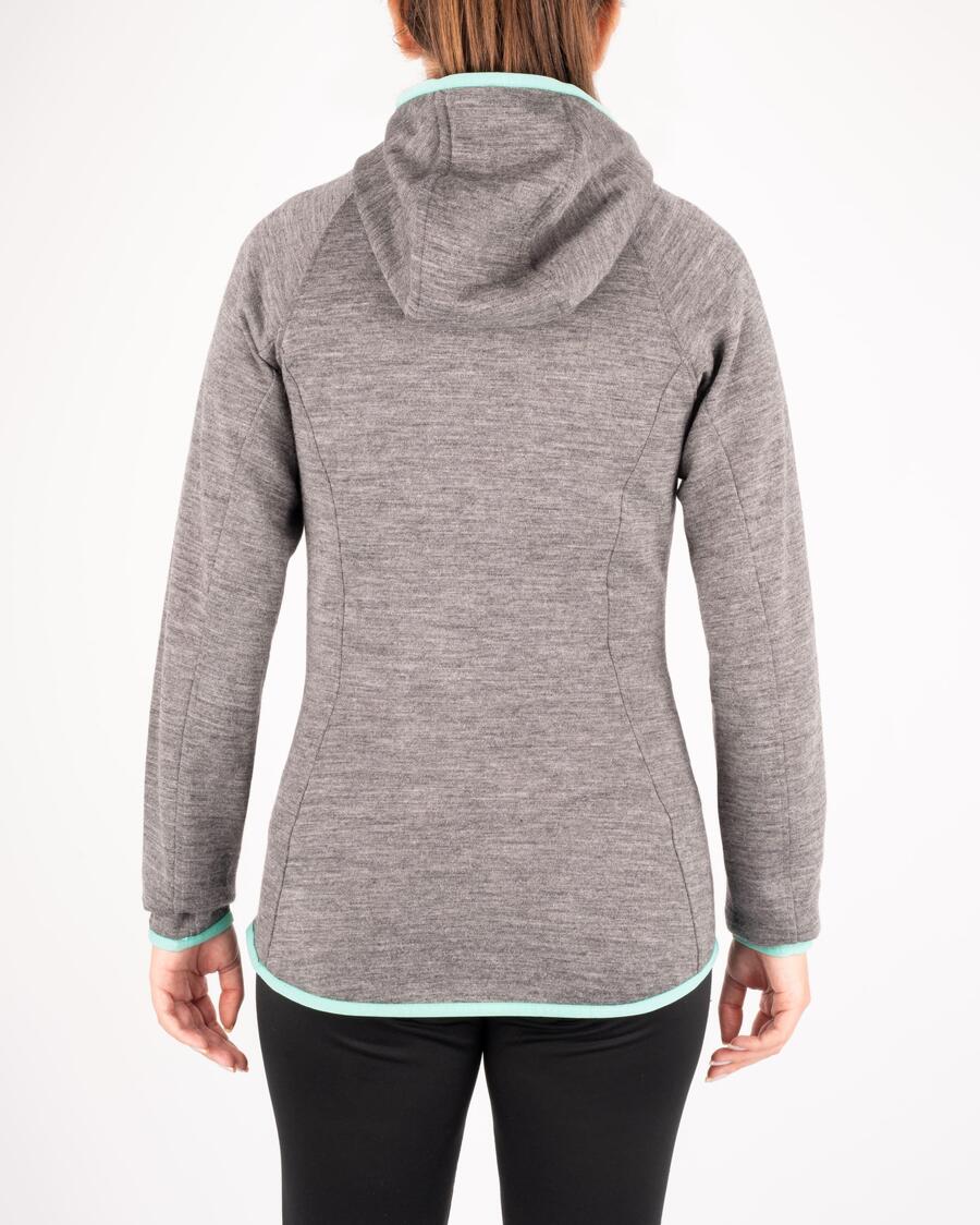 

ANDINA OUTDOORS Женская куртка из мериноса - свитер из альпаки и мериноса с эвкалиптом, тёплая куртка