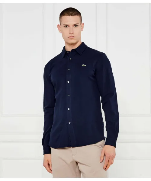 

Рубашка Slim fit Lacoste, синий