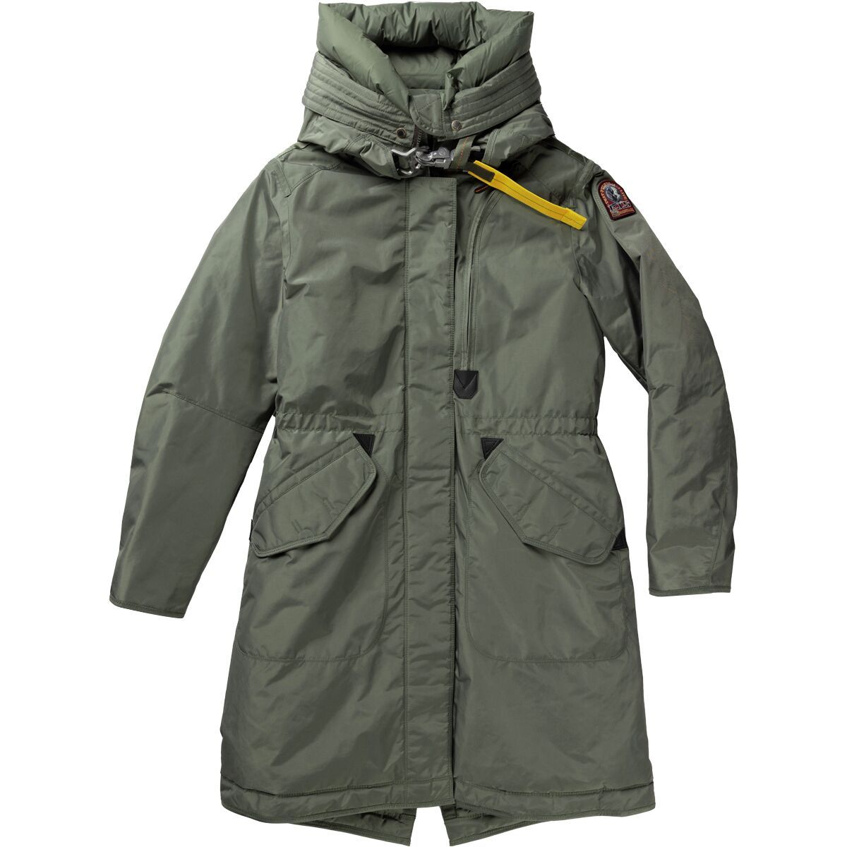 

Толстовка с капюшоном на пуху Parajumpers, цвет thyme