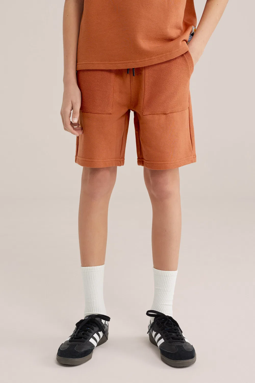 Обычные брюки We Fashion, Dark Orange — фото 3