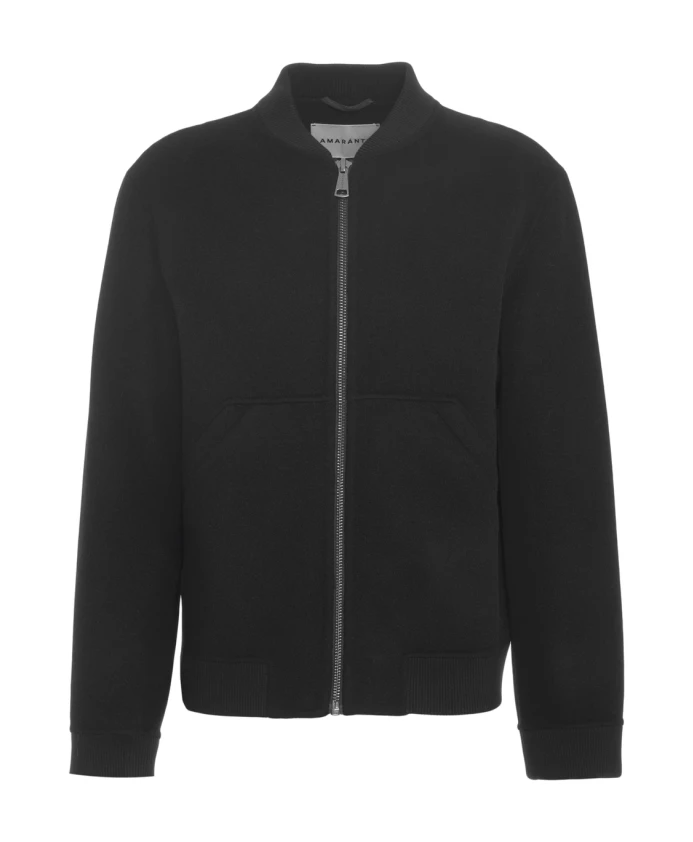 

Классическая хлопковая куртка-бомбер AmarãNto, черный