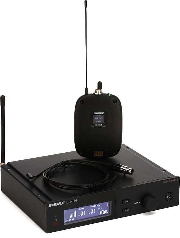 

Беспроводная петличная микрофонная система Shure SLXD14/93-G58