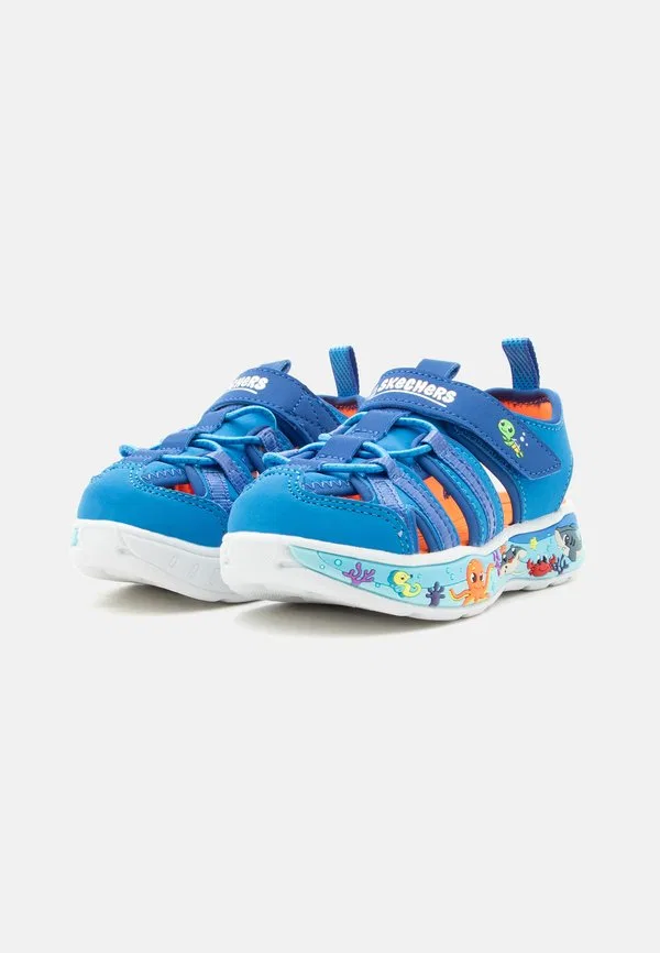 Игровая сцена, сандалии для брызг Skechers, Light Blue/Blue — фото 2