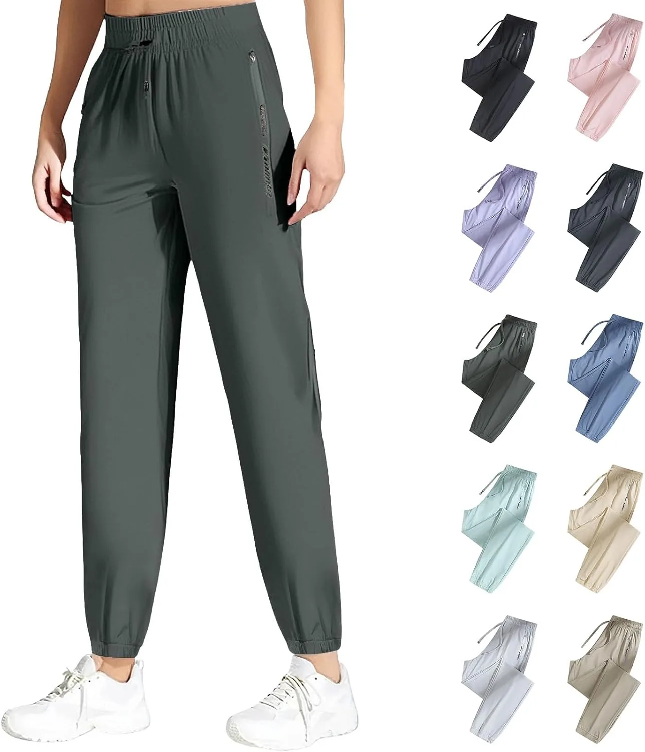 Женские спортивные брюки Senistyle Stretch Active Pants, новая модель 2025 года Stretchactive - ультраэластичные, дышащие, быстросохнущие брюки для женщин Generic, темно-серый