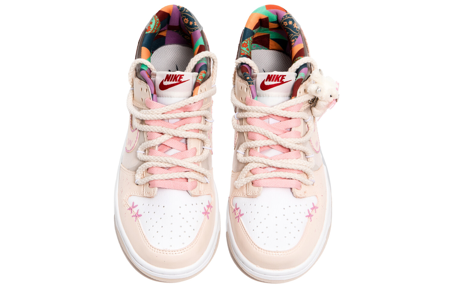 

Кроссовки Nike Dunk Skateboarding Shoes Women's Low-top Beige, цвет Apricot