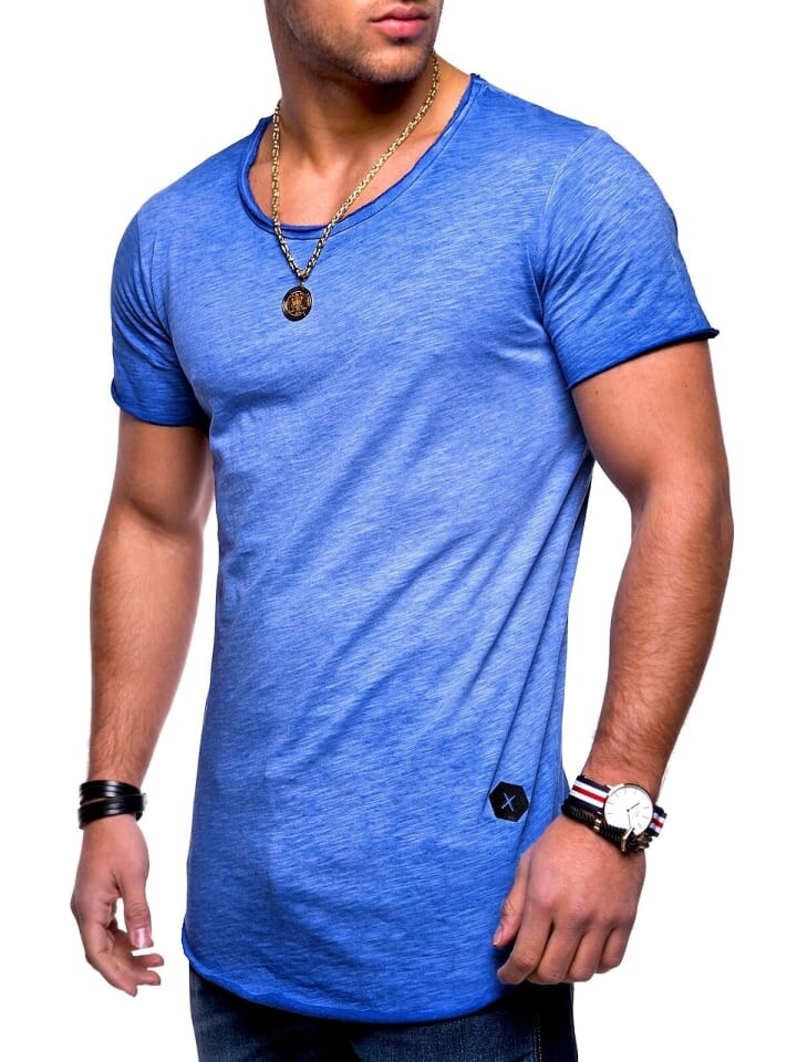 

Футболка behype, цвет blau (wash)