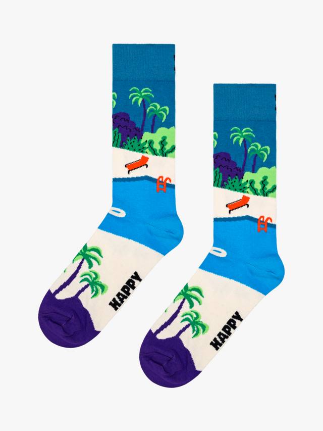 

Носки у бассейна Happy Socks, цвет Teal/Multi