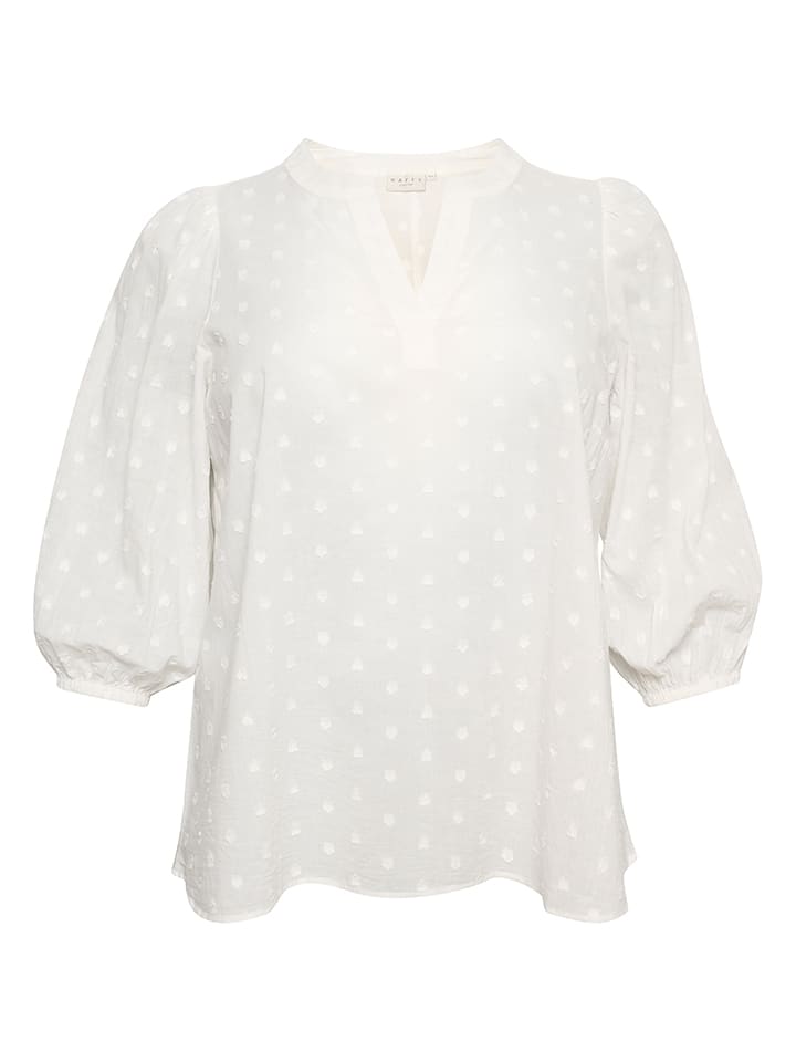 

Блузка KAFFE curve, кремовый