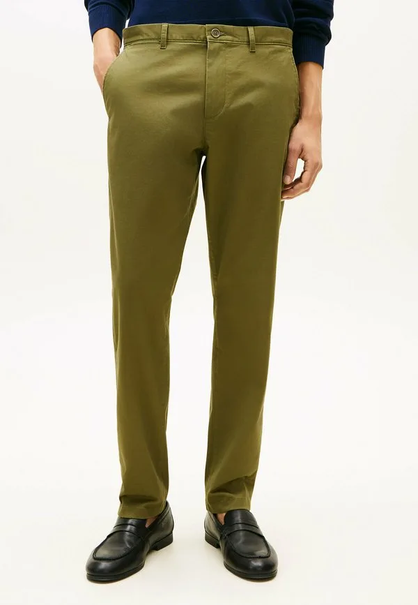 Классические чиносы из саржи в стиле гарлем Tommy Hilfiger, Dark Artichoke