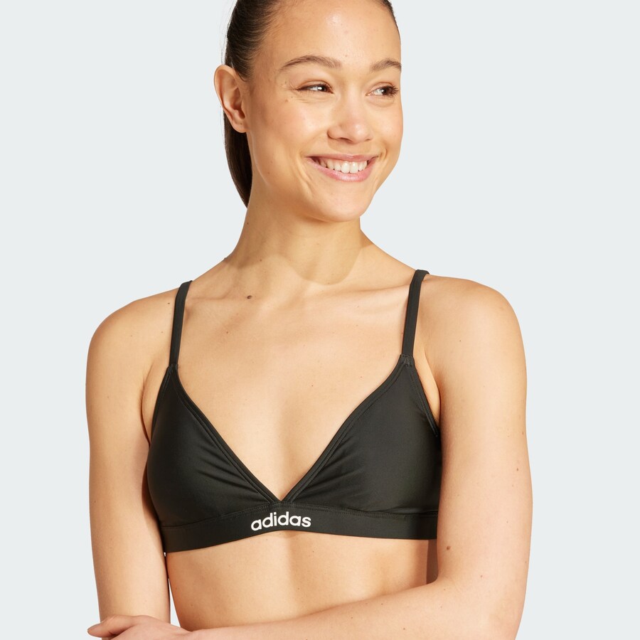 Спортивное бикини с треугольным вырезом ADIDAS SPORTSWEAR Ess, черный — фото 4