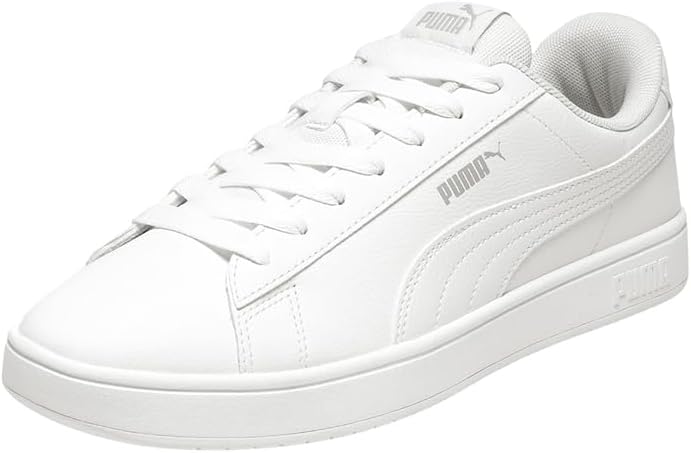 

Кроссовки Puma Unisex-Adult Smash V2, белый/серый/светло-серый