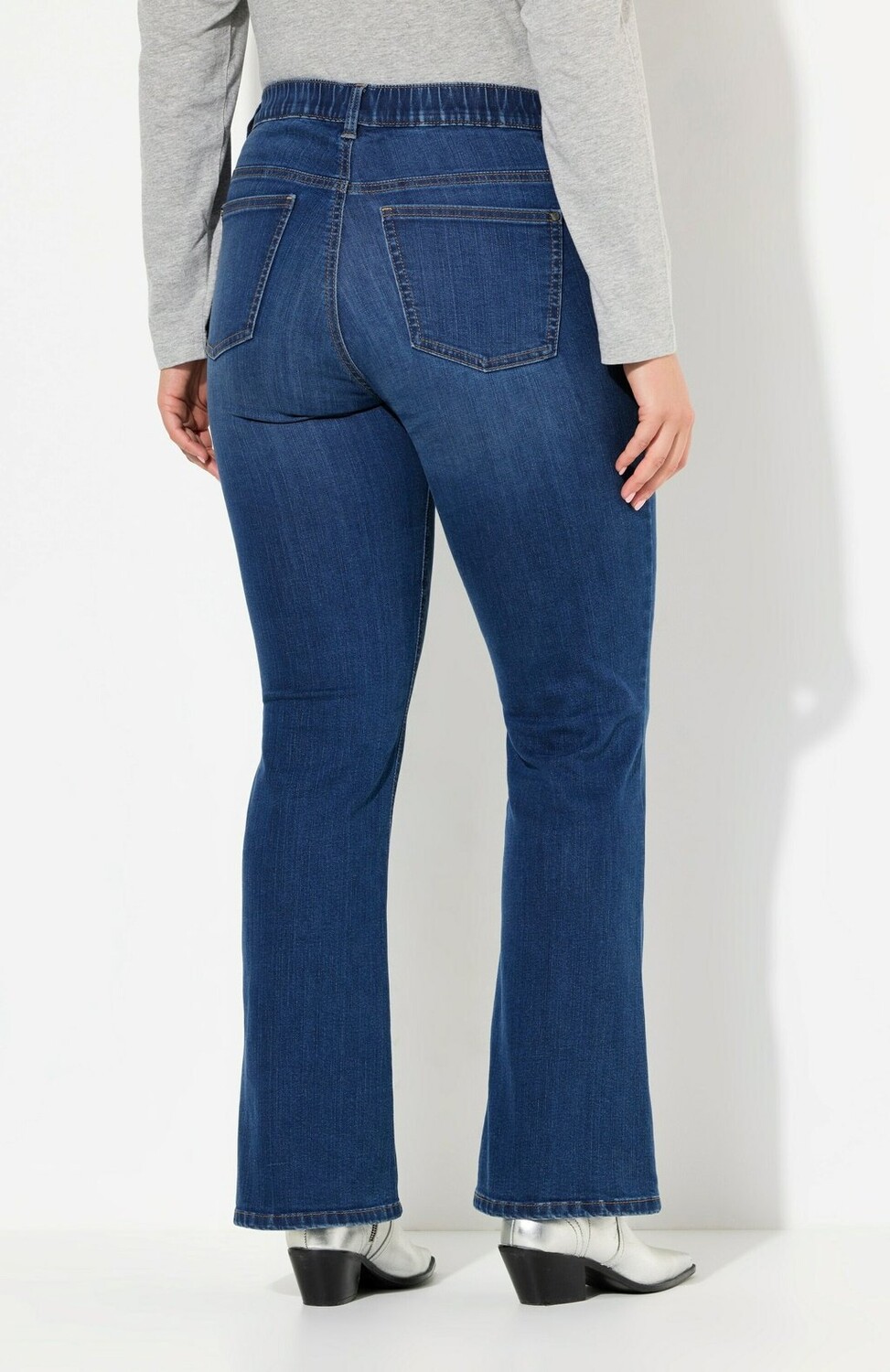

Джинсы Bootcut MARIE Ulla Popken, синий деним