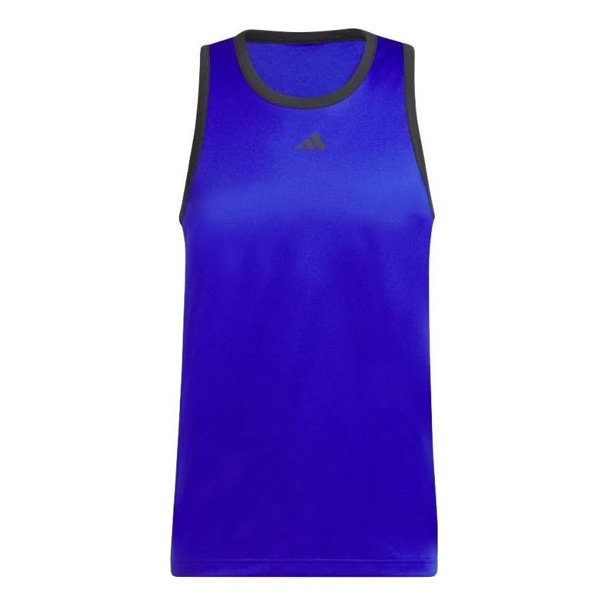 

Спортивный топ adidas Legends Basketball 3-Stripes Tank Top 'Lucid Blue' IC2458, синий