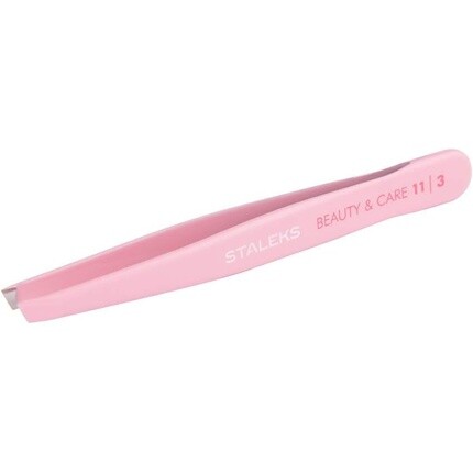 

Пинцет для бровей Staleks Beauty & Care TBC-11/3 широкий скошенный Staleks Pro