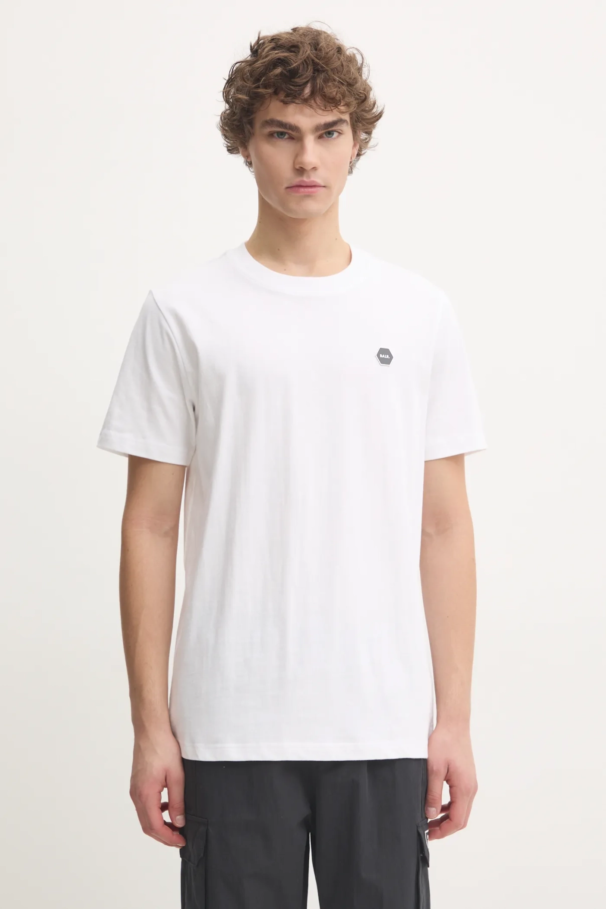 

Футболка Hexline из хлопка BALR., белый