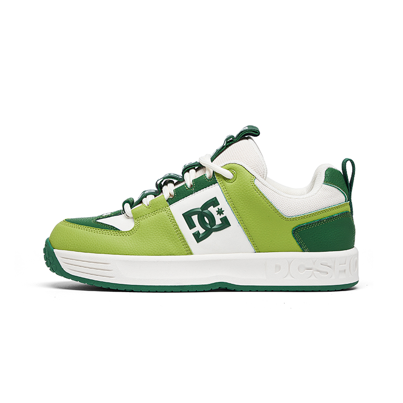 

DC Shoes Лайнкс Про лоу-топ скейтборд обувь мужские бело-зеленые, цвет White Green