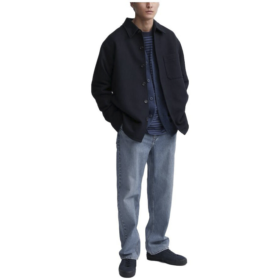 Джинсы унисекс Lake Blue Uniqlo, цвет Lake Blue — фото 3