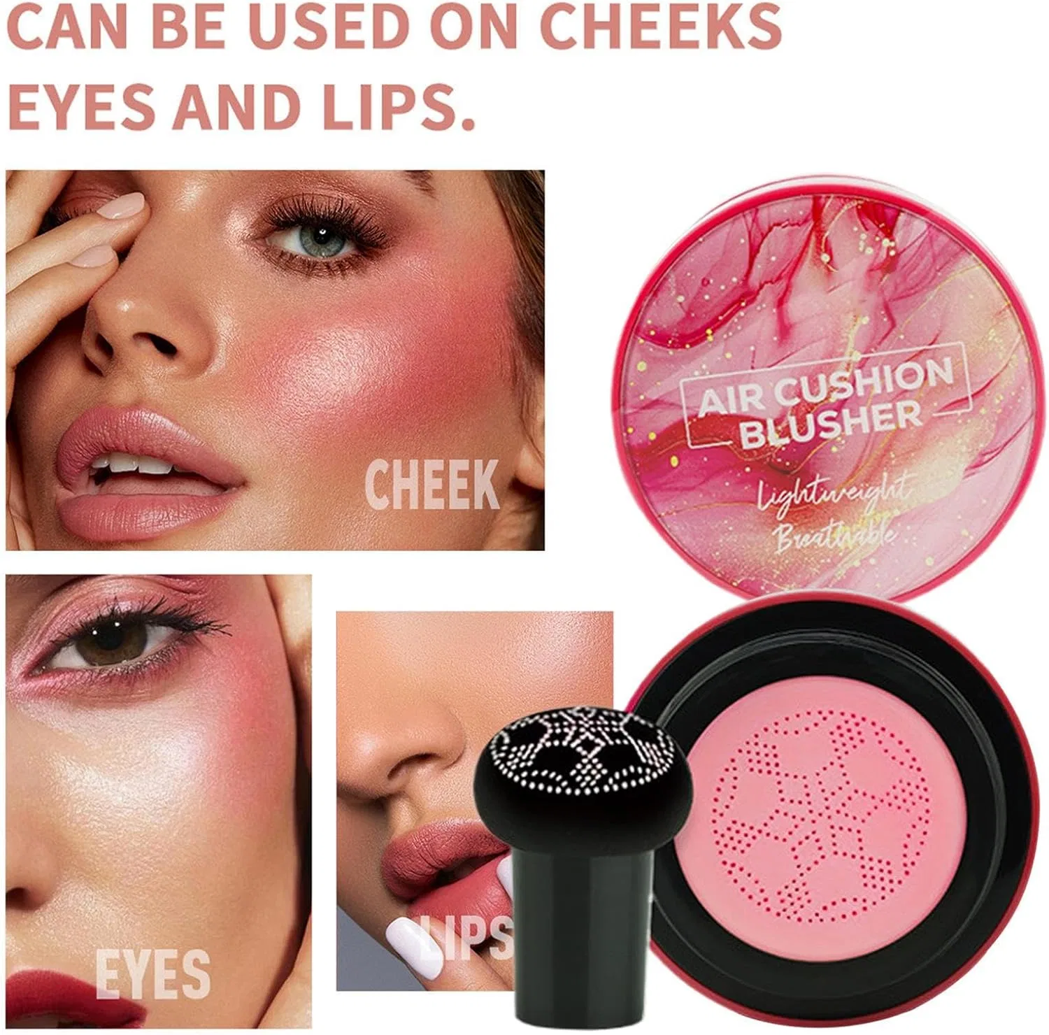 Румяна Cheek Blush с водостойкой формулой, 01# — фото 2