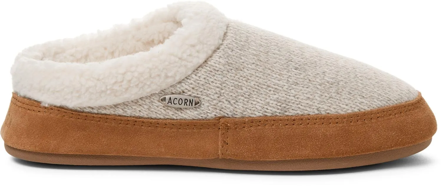 Женские тапочки Mule Ragg Acorn, Oatmeal Heathered