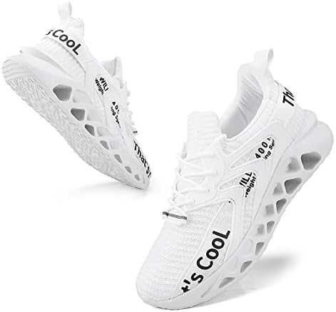 

Мужские кроссовки для спорта, тенниса и прогулок, дышащие и легкие беговые кроссовки Missletty, белый