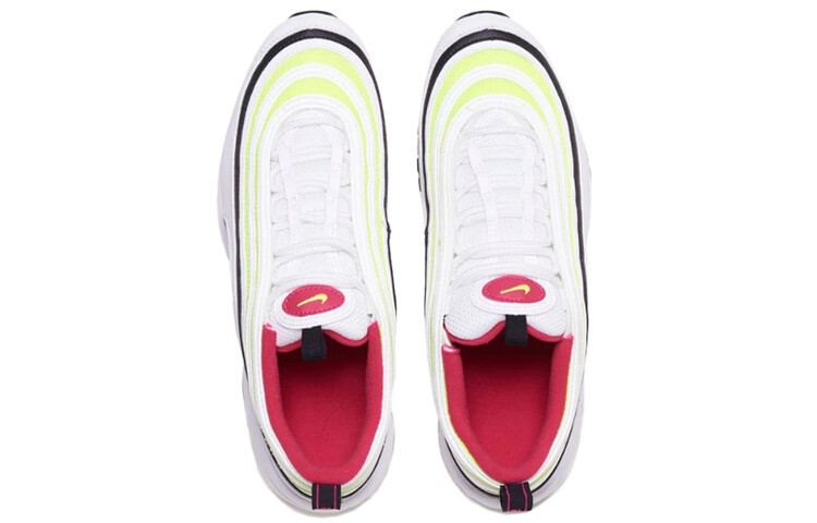 Кроссовки Nike Air Max 97 'White Rush Pink Volt' GS — фото 3