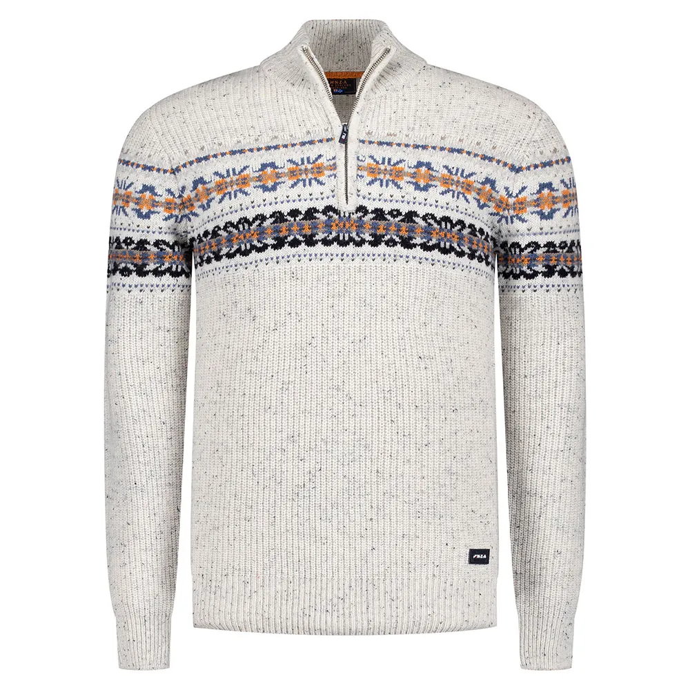 

Свитер Nza New Zealand 25KN405 с половинной молнией, серый