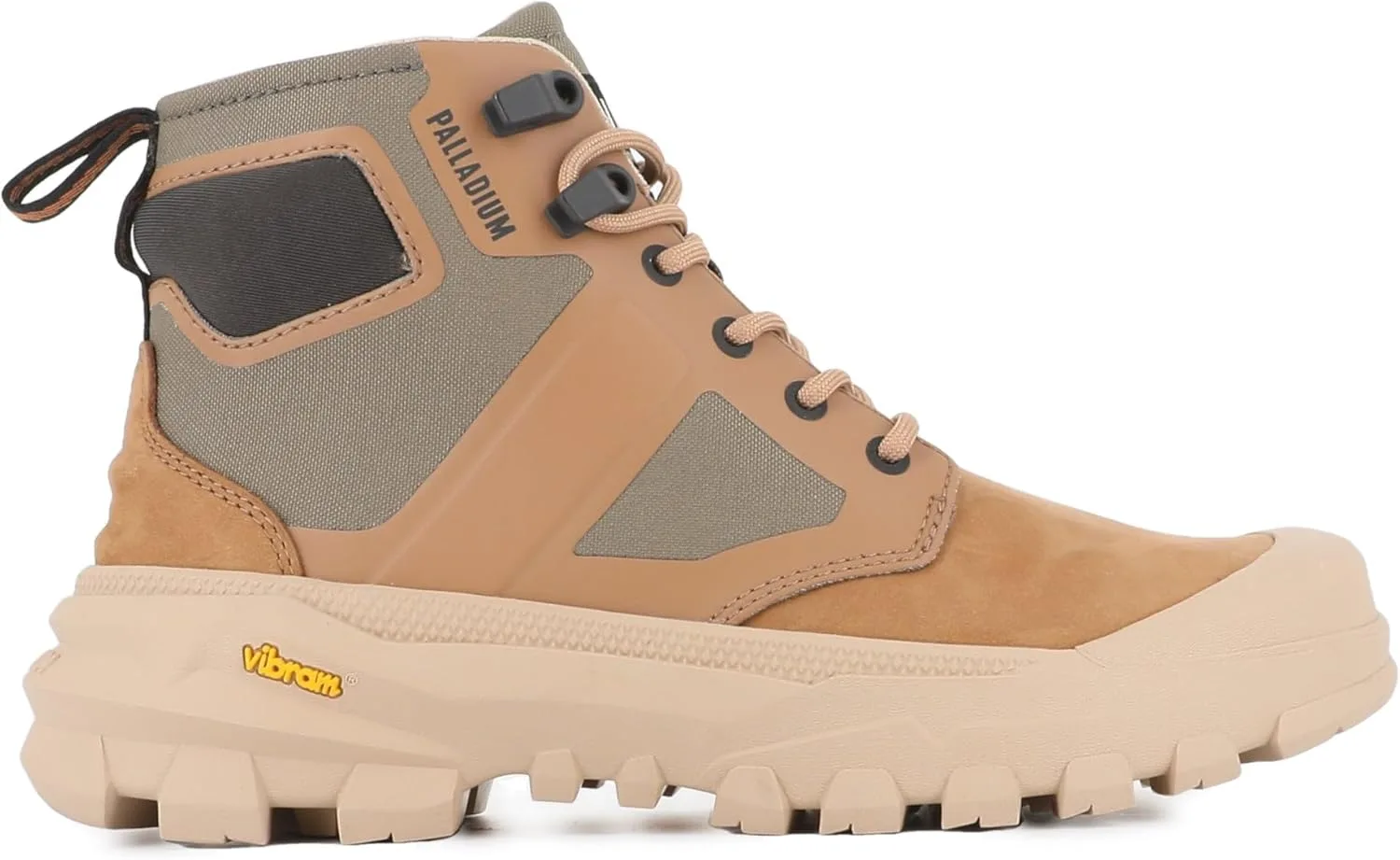 Ботинки Palladium Unisex Pallarder Zip Mix Ankle Boot, коричневый