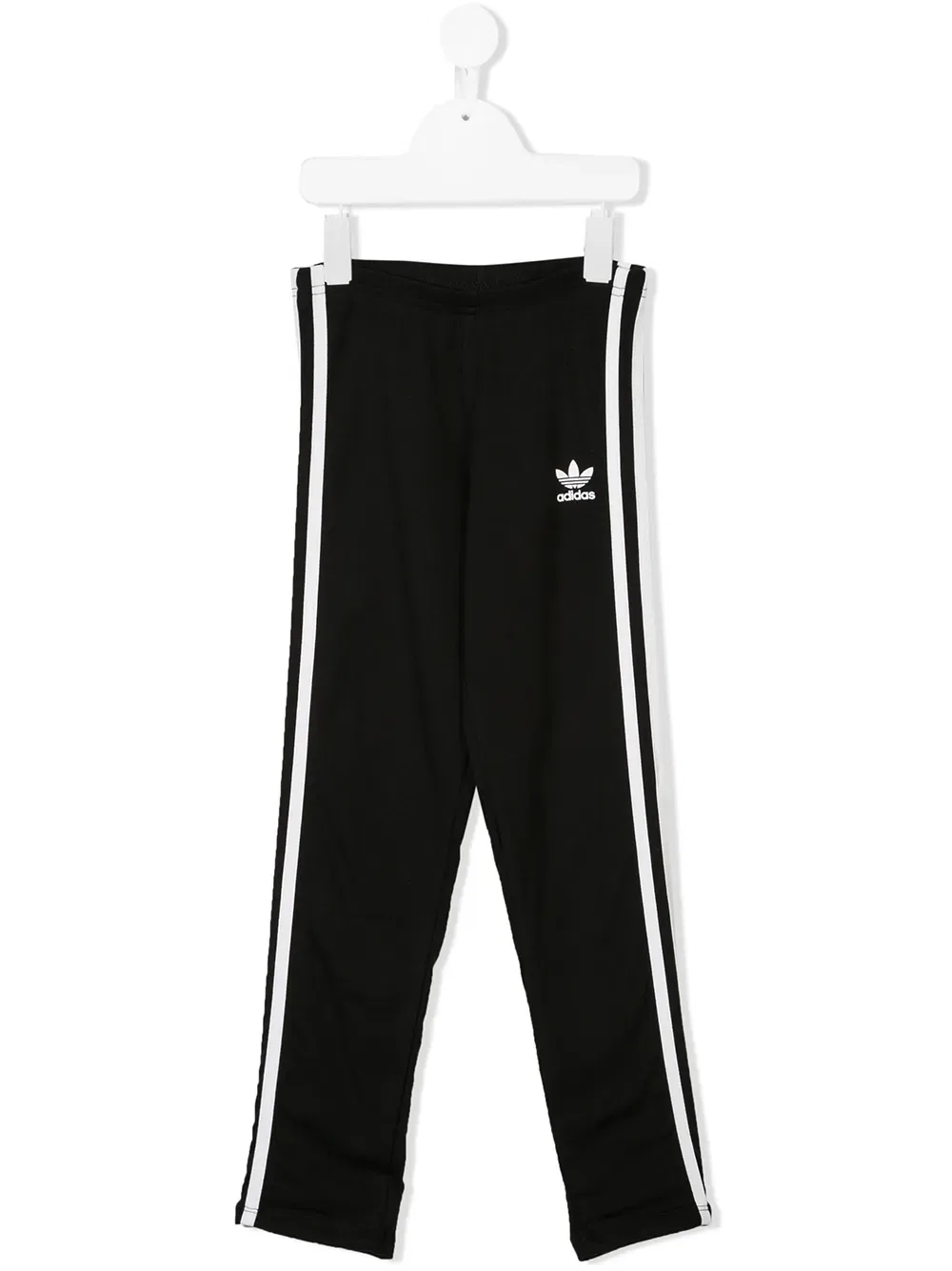 Леггинсы в три полоски Adidas Kids, черный