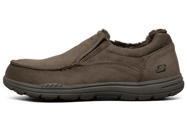 

Ожидаемый мужской повседневный мужской низкий верх шоколадный Skechers