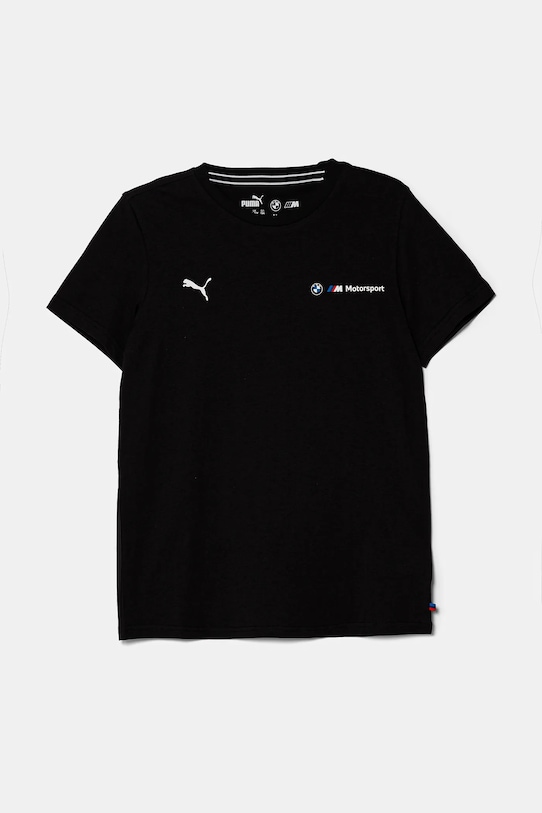 

Детская хлопковая футболка BMW MMS ESS LOGO TEE 0 Puma, черный
