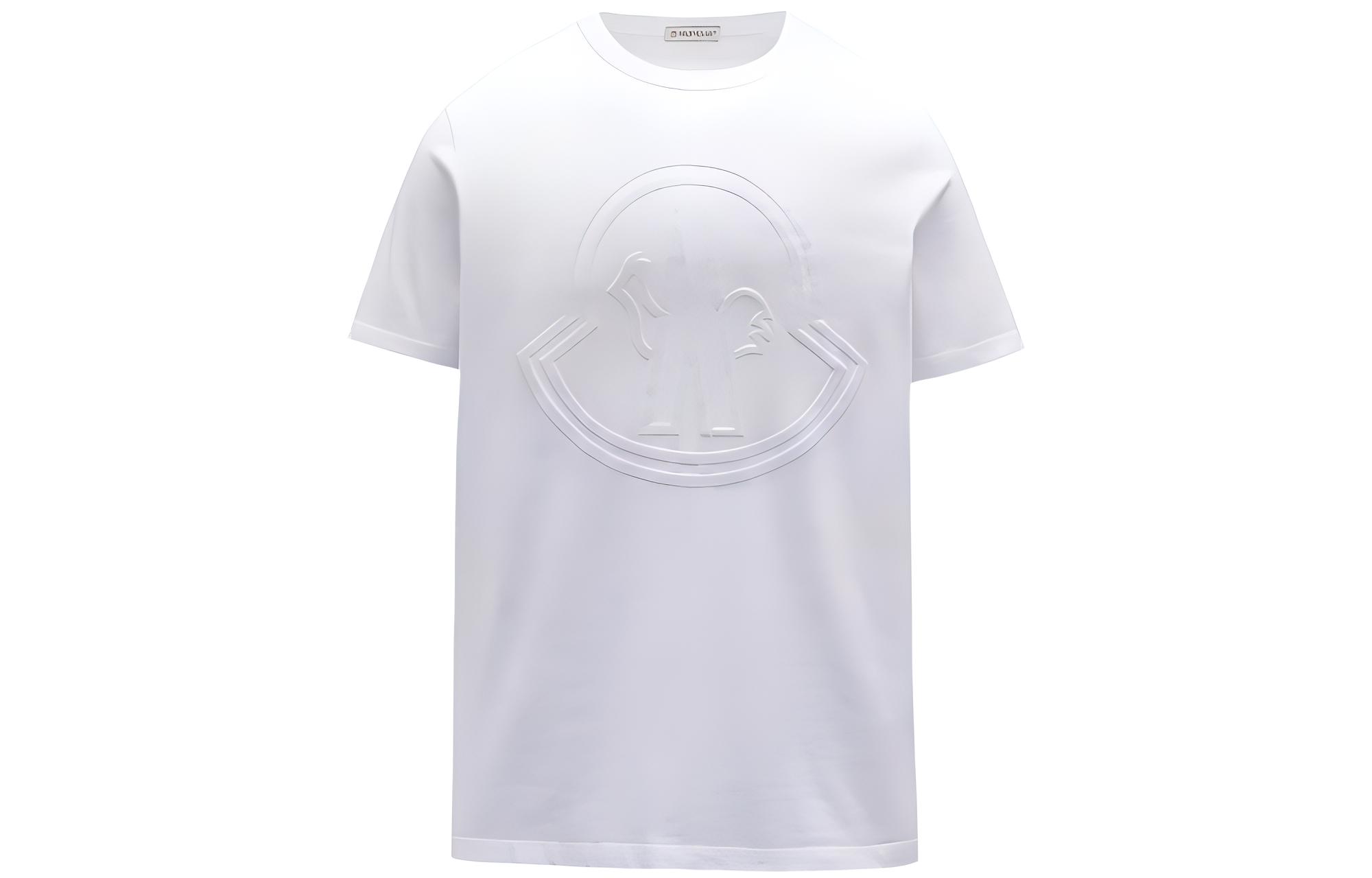 

Футболка мужская белая Moncler