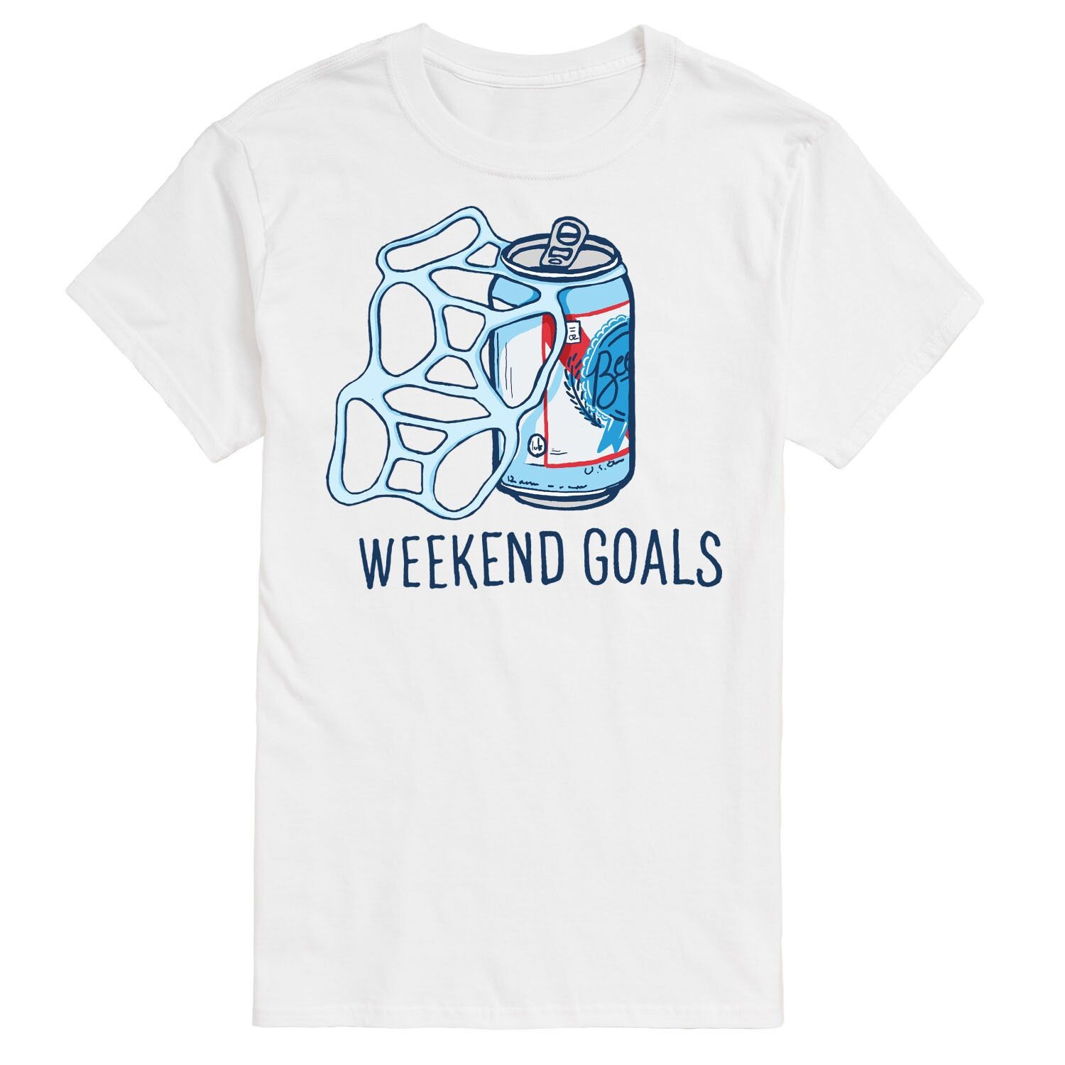 

Мужская футболка Beer Weekend Goals Licensed Character