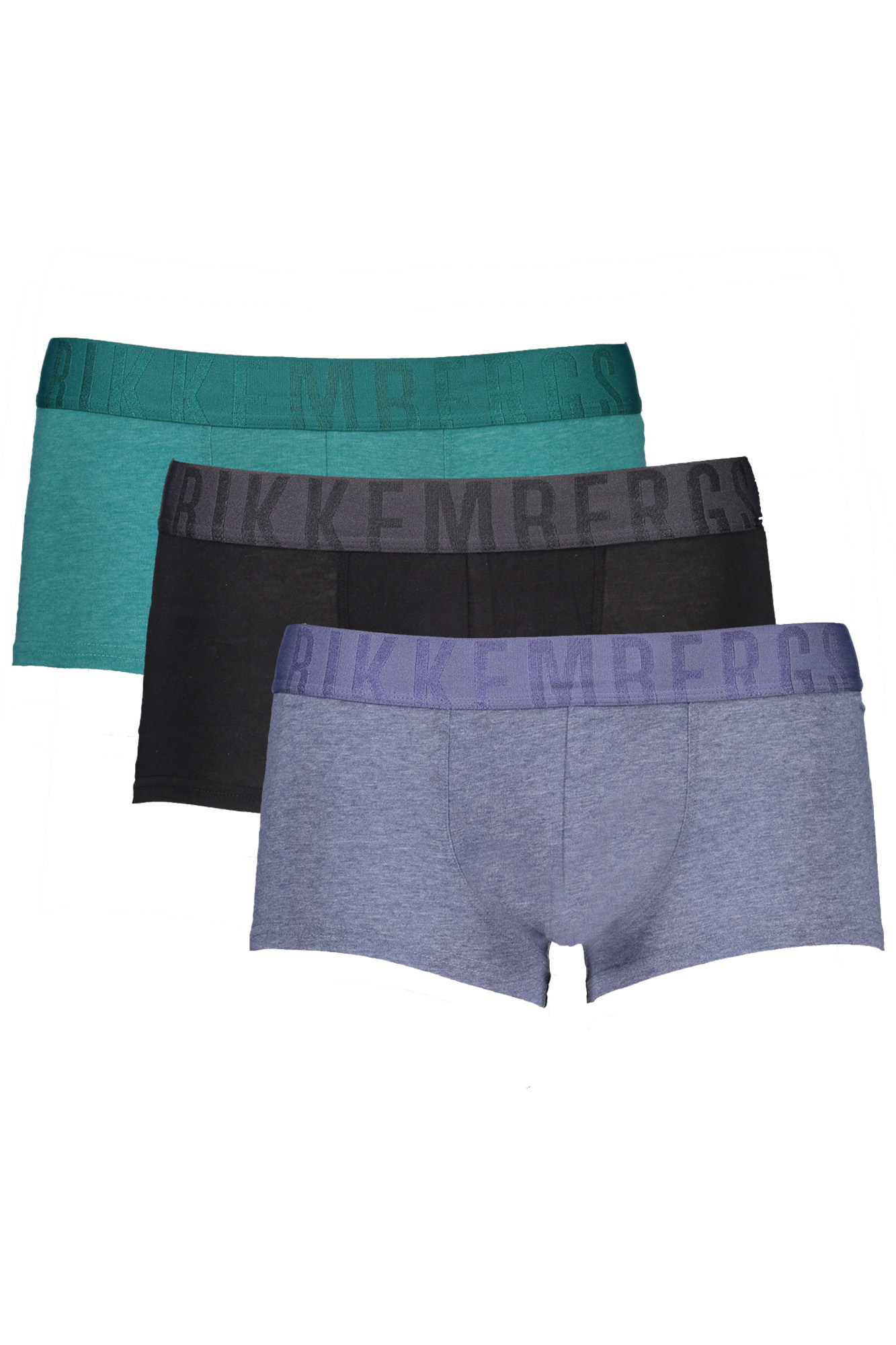 

Мужские боксеры Bikkembergs с добавлением хлопка и логотипом 3 шт, мультиколор