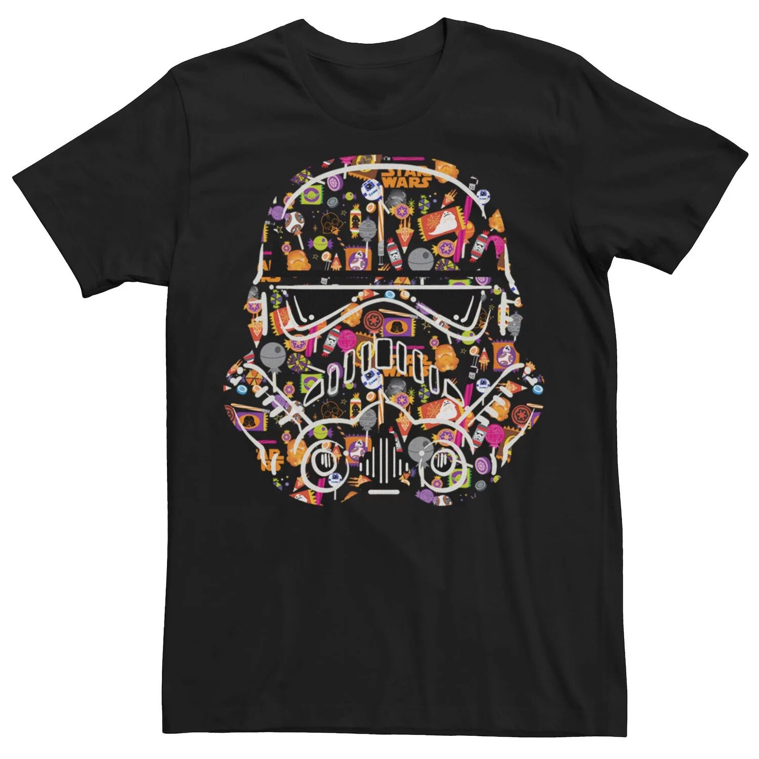 

Мужская футболка Trooper Candy Helmet с плакатом Star Wars