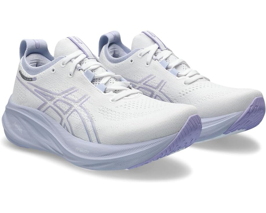 

Кроссовки ASICS GEL-Nimbus 26, цвет White/Fresh Air